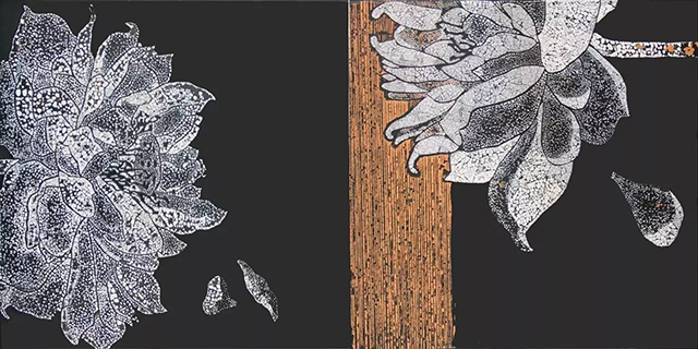 《花的變奏-II》60×30cm （參展作品）.jpg