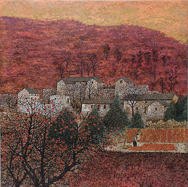 1515074493274456.jpg 蘇國(guó)偉《太行風(fēng)情﹒柿子紅了》.jpg