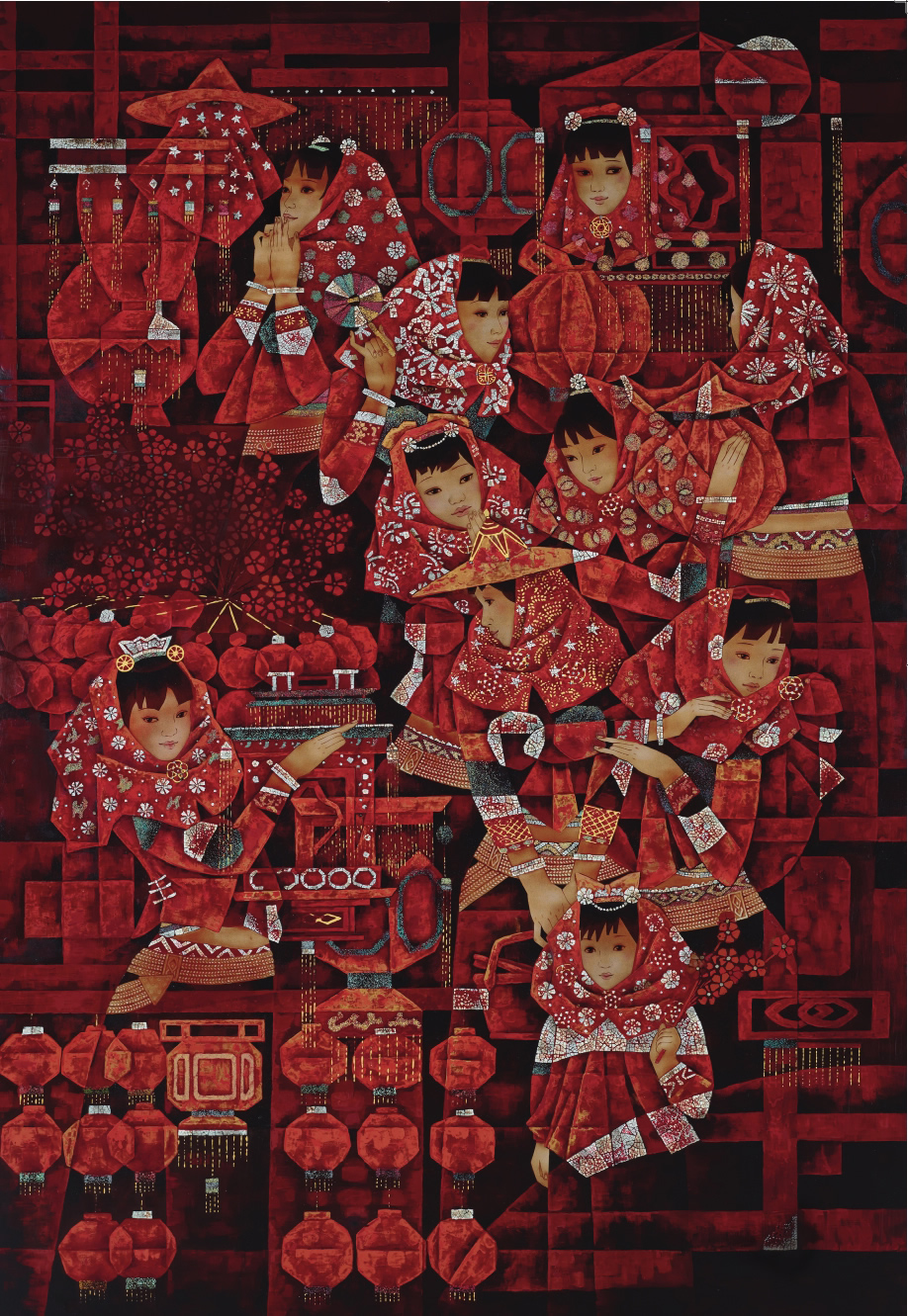 蘇國(guó)偉漆畫作品集